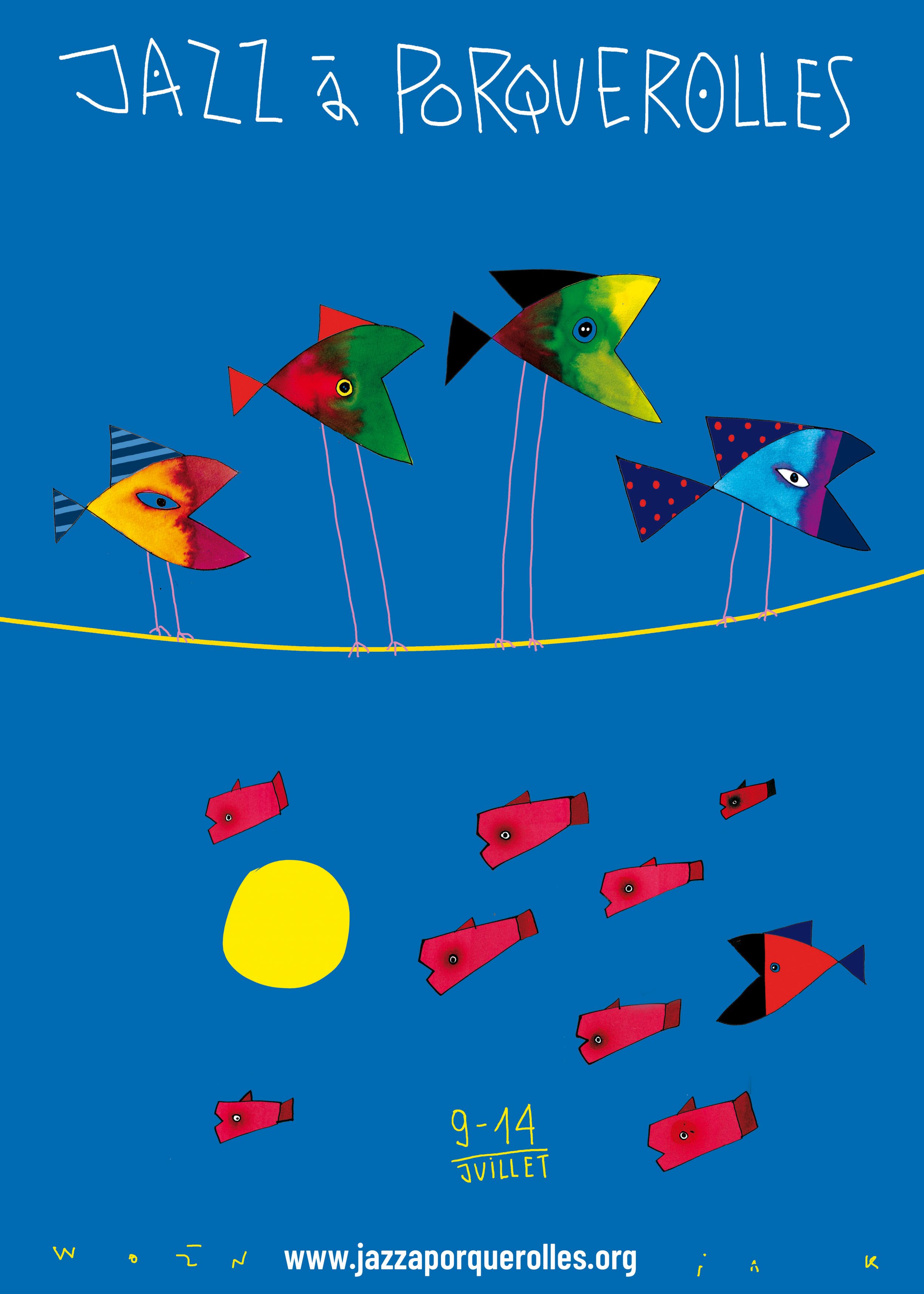 Affiche de Jazz à Porquerolles 2025